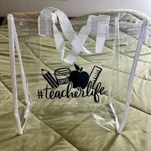 Clear Teacher Tote